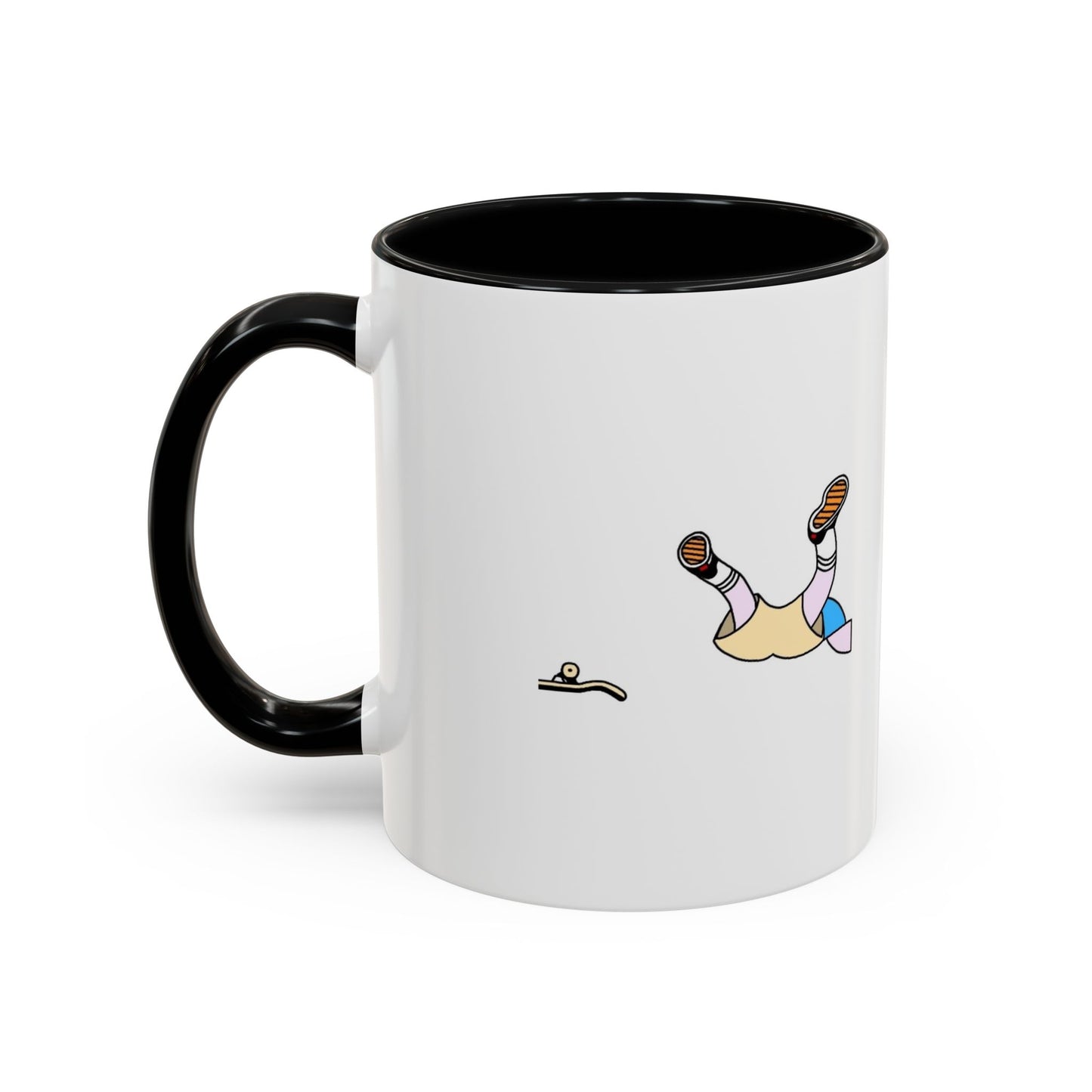 Skate Man アクセント コーヒーマグ | 5色展開 セラミック 11oz / 15oz