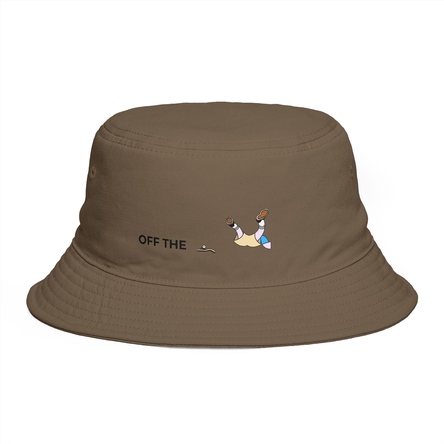 Off The Rails Bucket Hat | スケーター カートゥン 刺繍 コットン100%