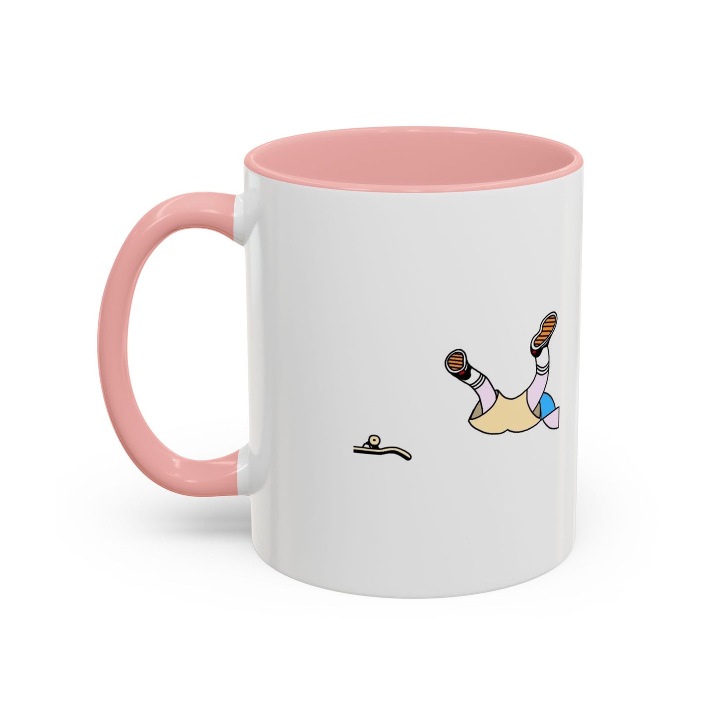Skate Man アクセント コーヒーマグ | 5色展開 セラミック 11oz / 15oz