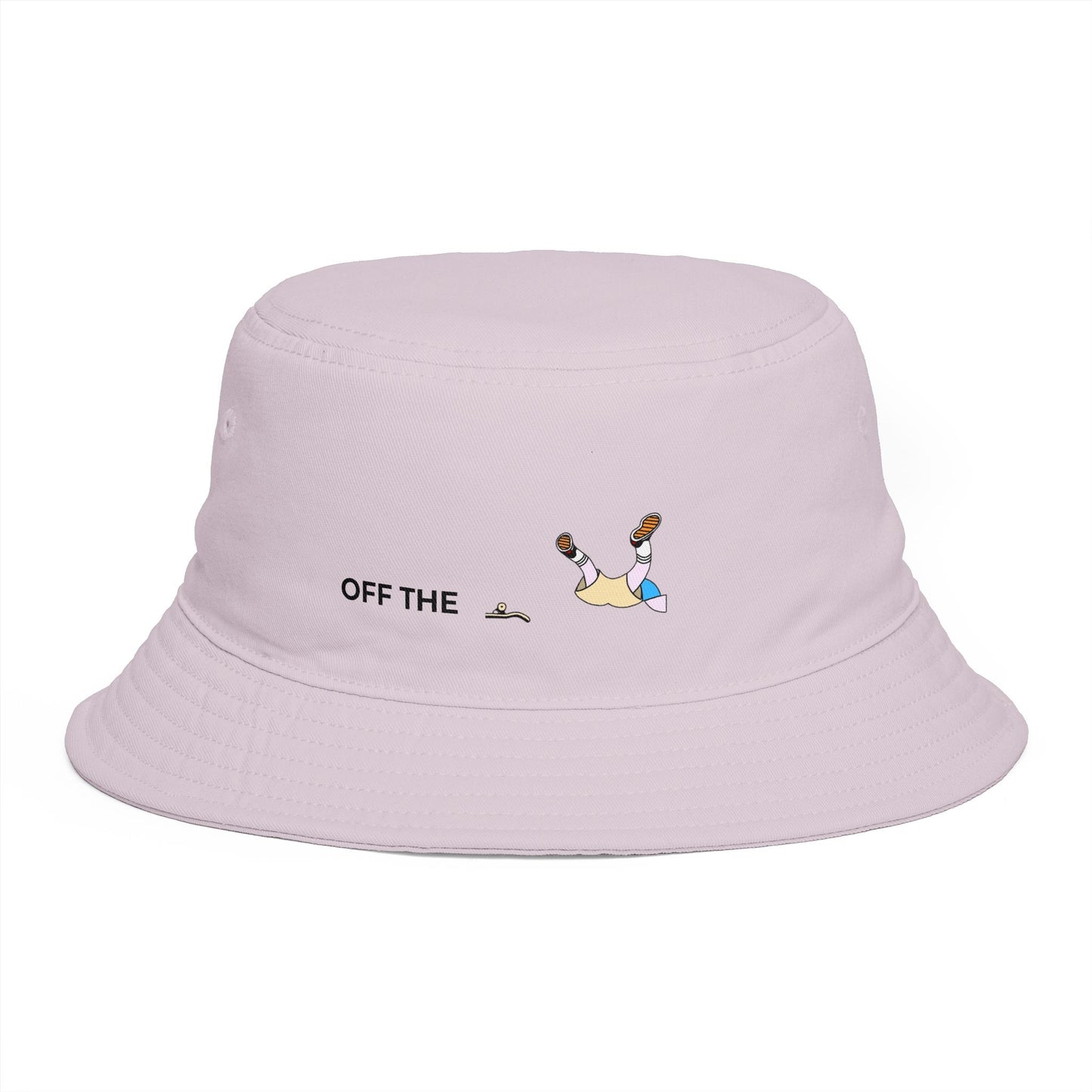 Off The Rails Bucket Hat | スケーター カートゥン 刺繍 コットン100%