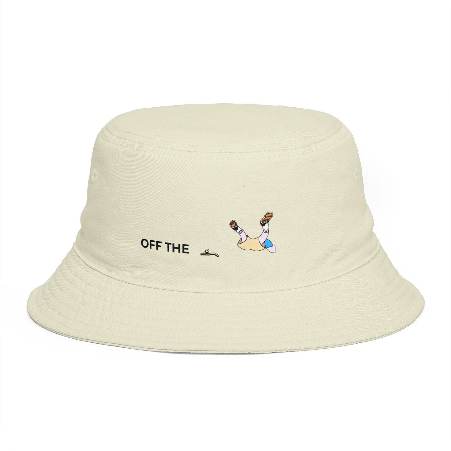 Off The Rails Bucket Hat | スケーター カートゥン 刺繍 コットン100%