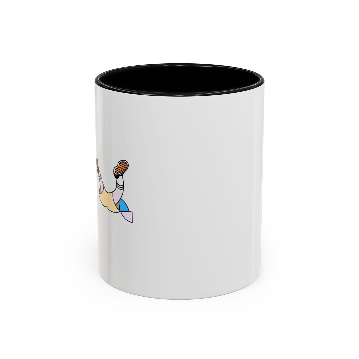 Skate Man アクセント コーヒーマグ | 5色展開 セラミック 11oz / 15oz